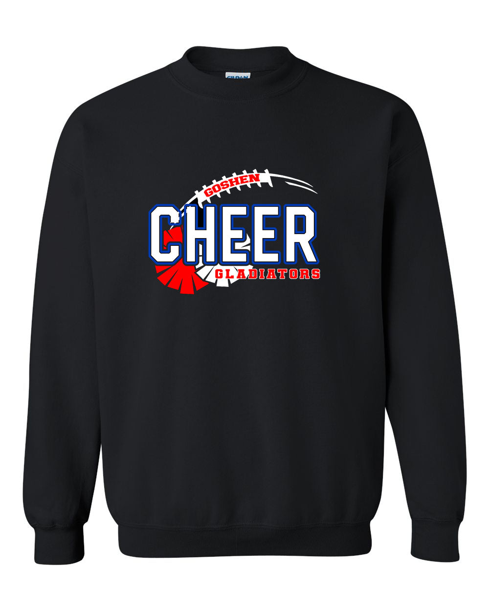 Goshen Cheer Design 6 non hooded sweatshirt