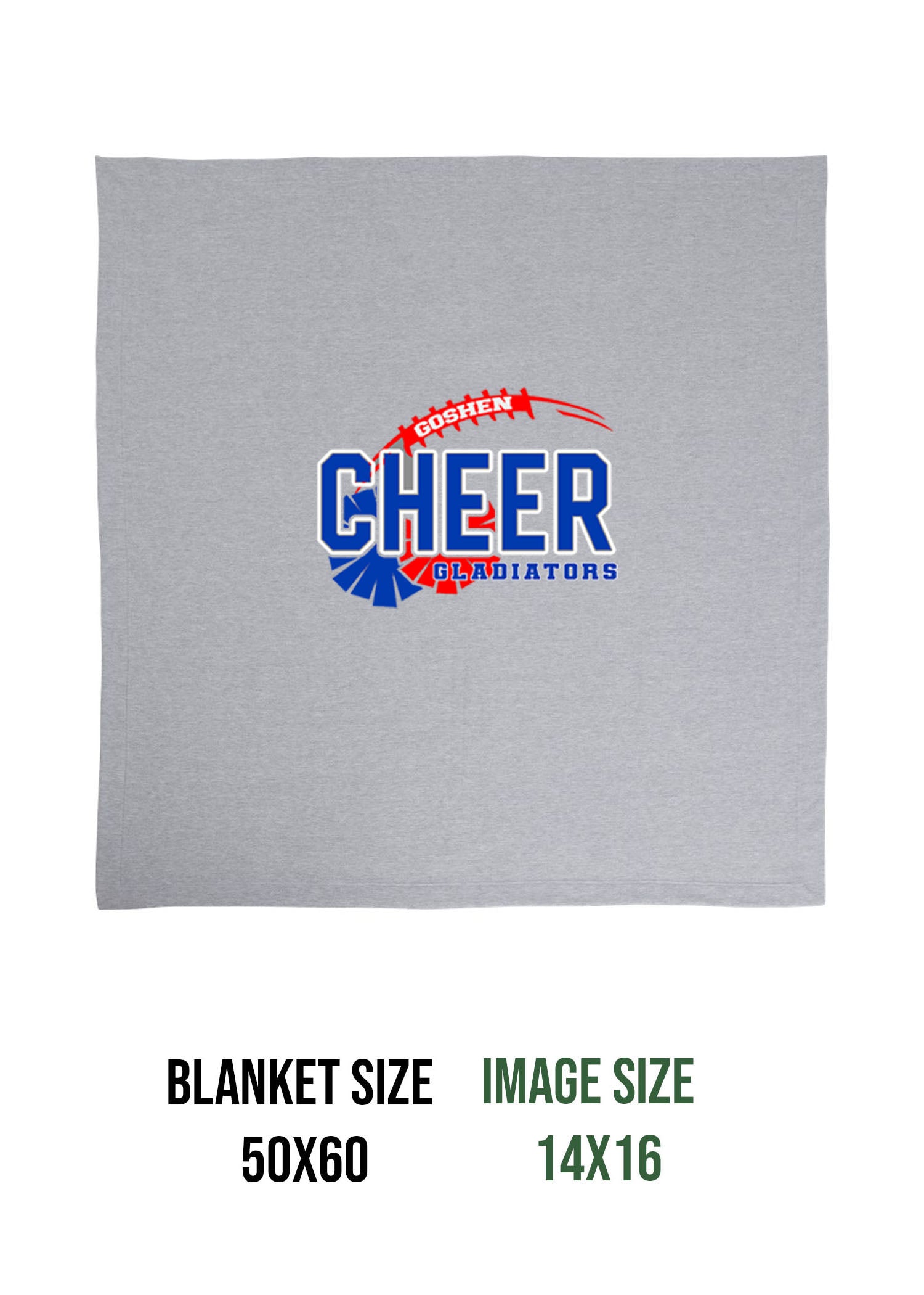 Goshen Cheer Design 6 Blanket