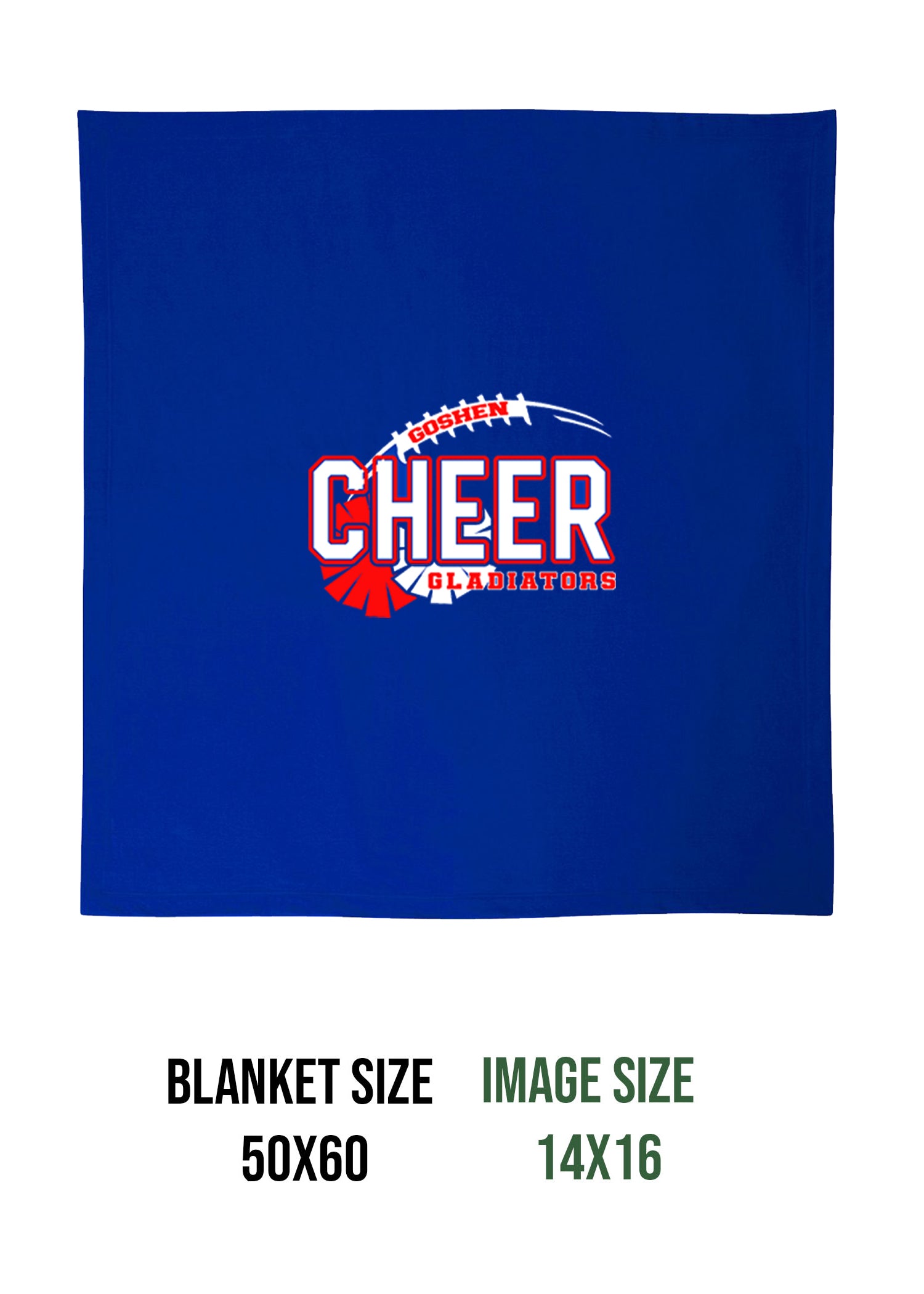 Goshen Cheer Design 6 Blanket