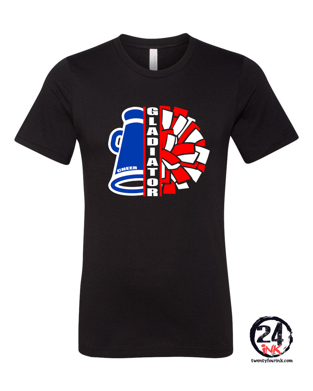 Gladiator Cheer Design 10 T-Shirt
