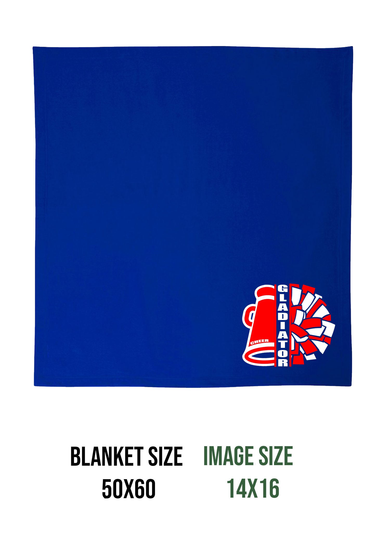 Goshen Cheer Design 10 Blanket