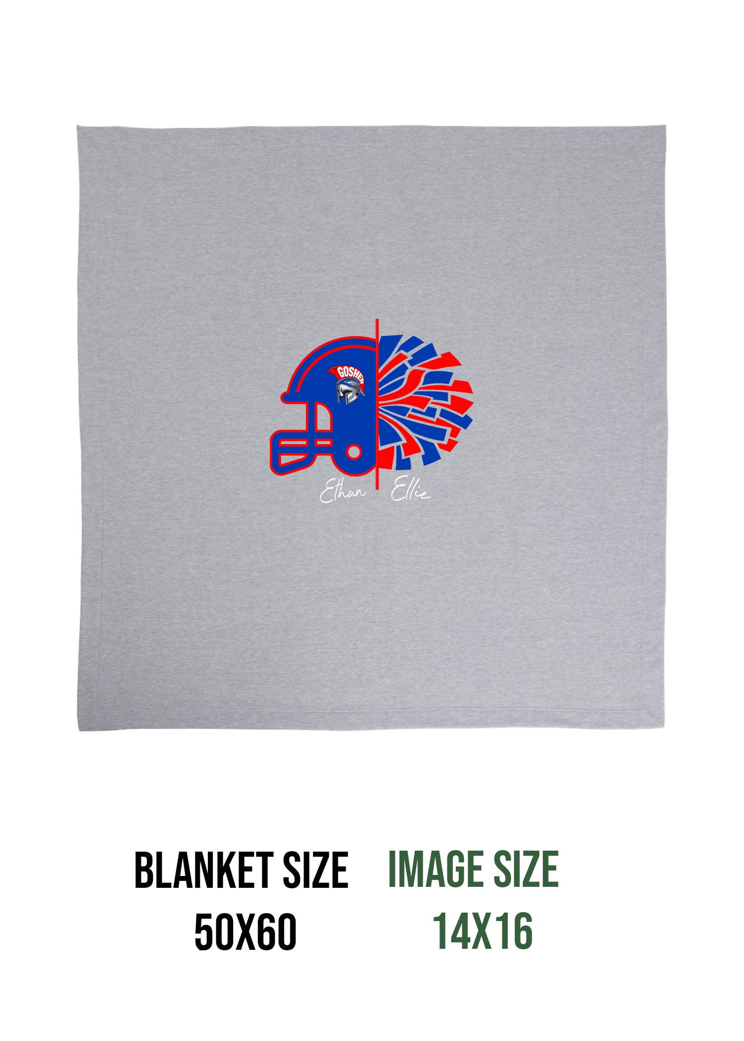 Goshen Cheer Design 11 Blanket