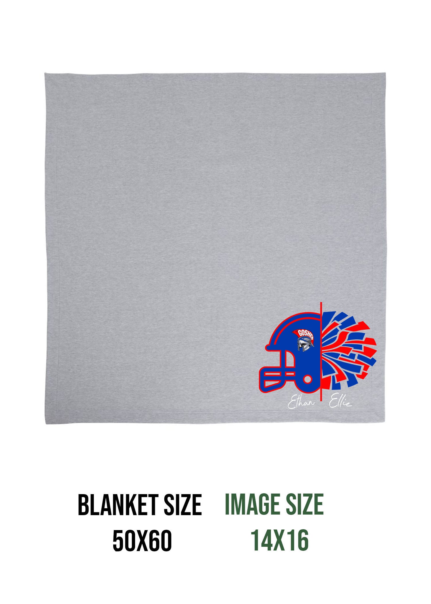 Goshen Cheer Design 11 Blanket