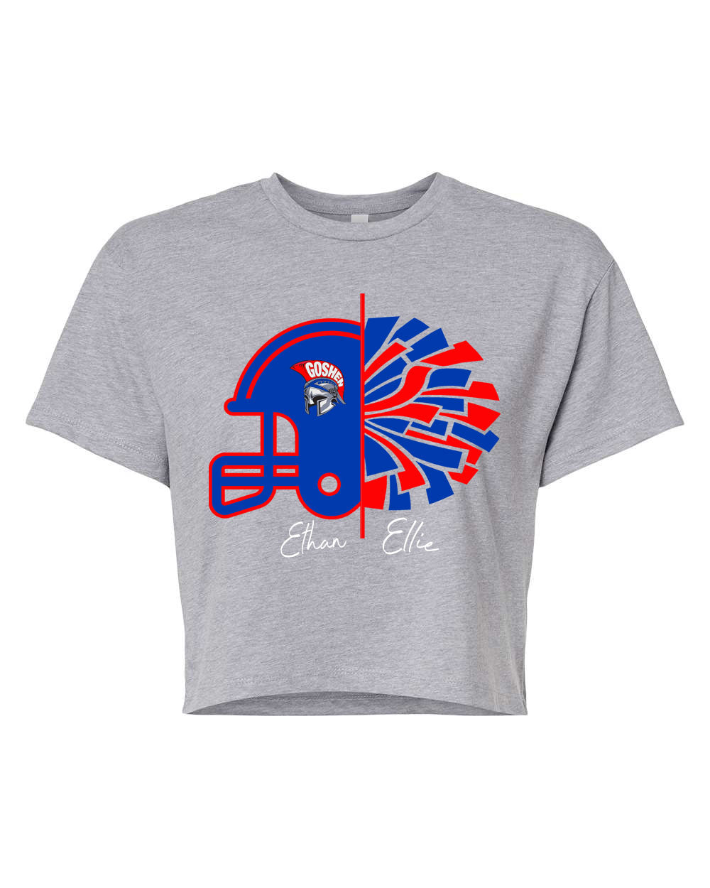 Goshen Cheer Design 11 Crop Top