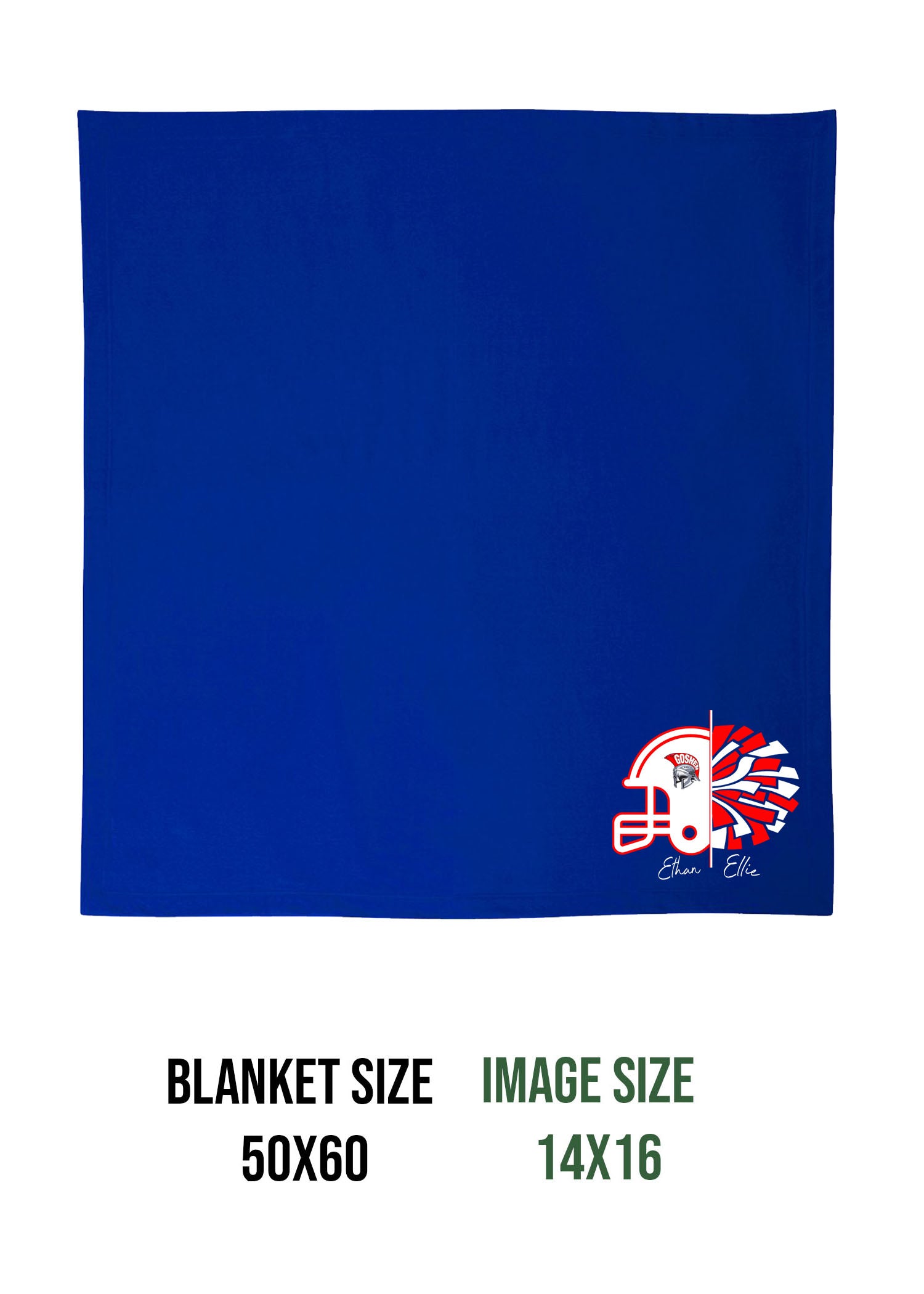 Goshen Cheer Design 11 Blanket
