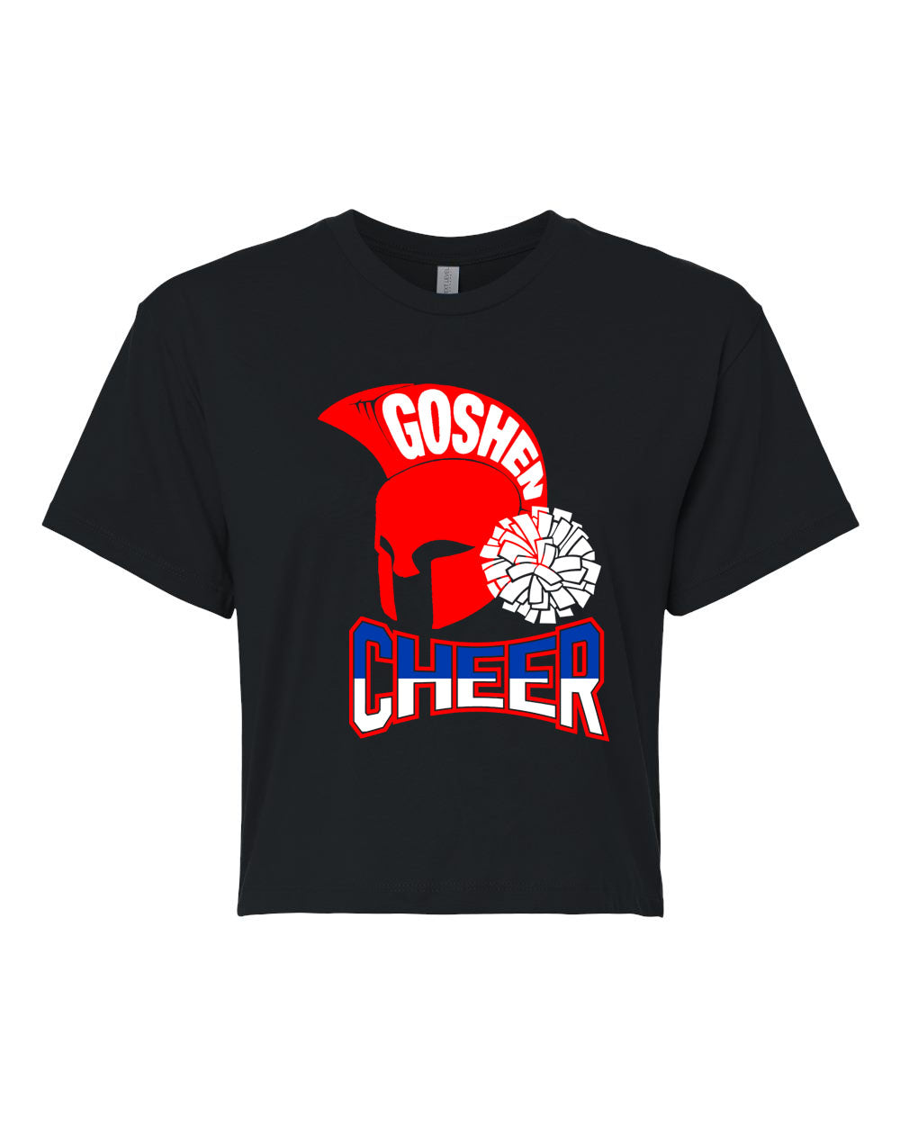 Goshen Cheer Design 8 Crop Top
