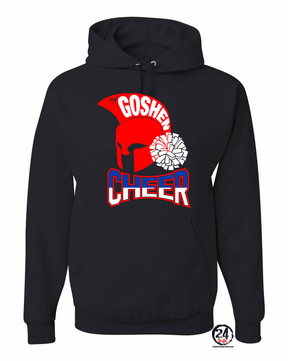 Goshen Cheer Design 8 Hooded Sweatshirt