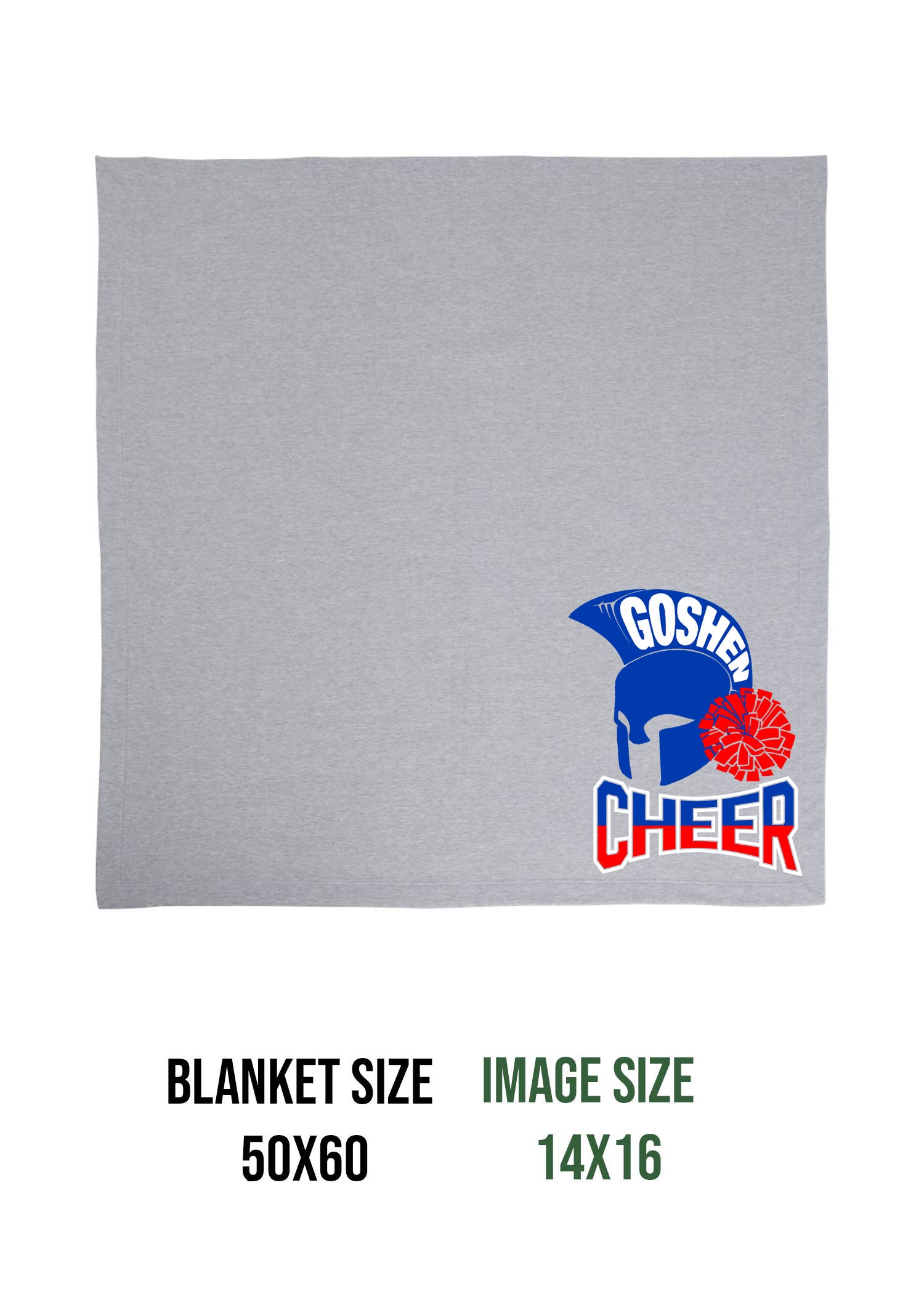 Goshen Cheer Design 8 Blanket