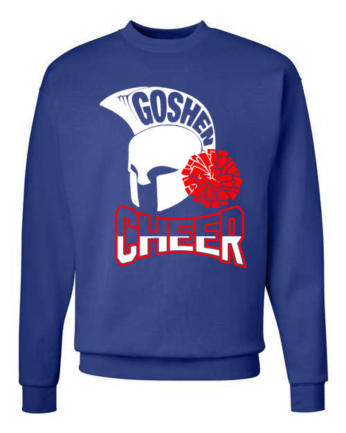 Goshen Cheer Design 8 non hooded sweatshirt