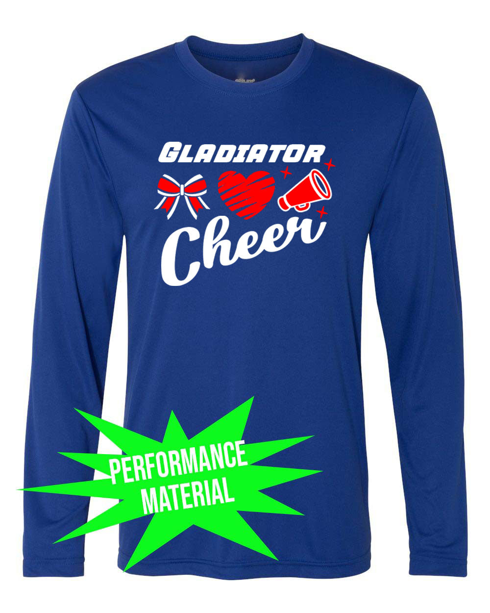 Goshen Cheer Performance Material Design 9 Long Sleeve Shirt