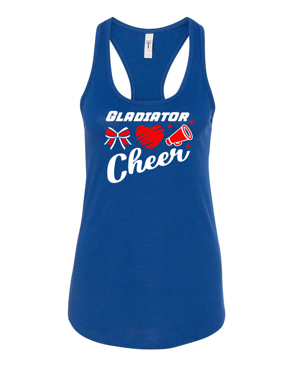 Goshen Cheer design 9 Racerback Tank Top