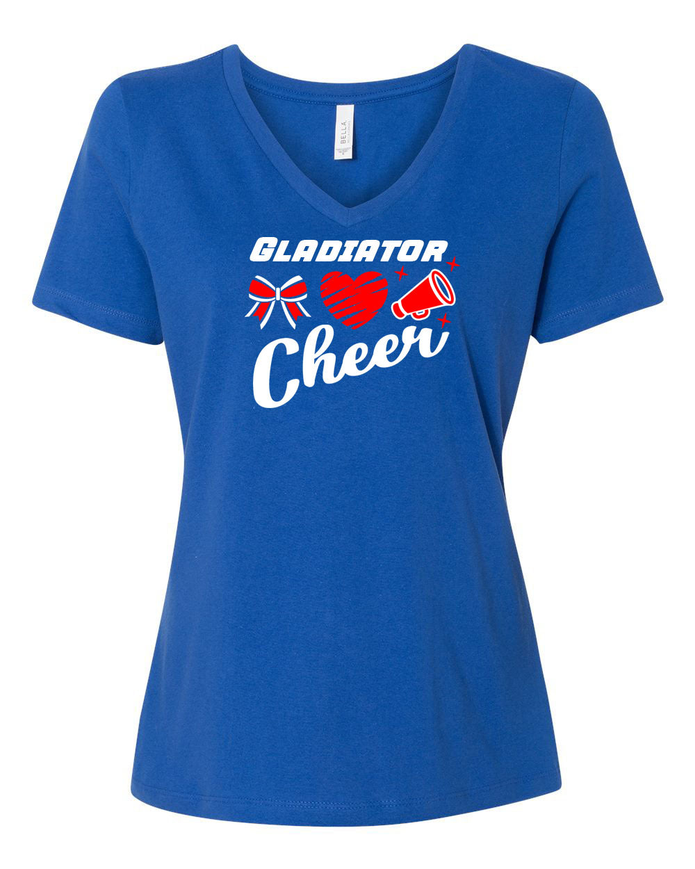 Goshen Cheer Design 9 V-neck T-shirt