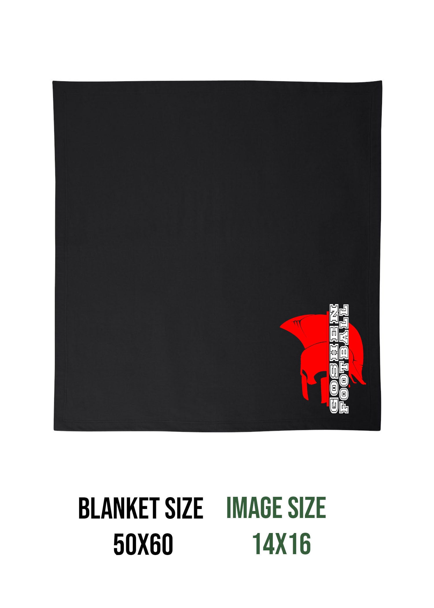 Goshen Football Design 7 Blanket