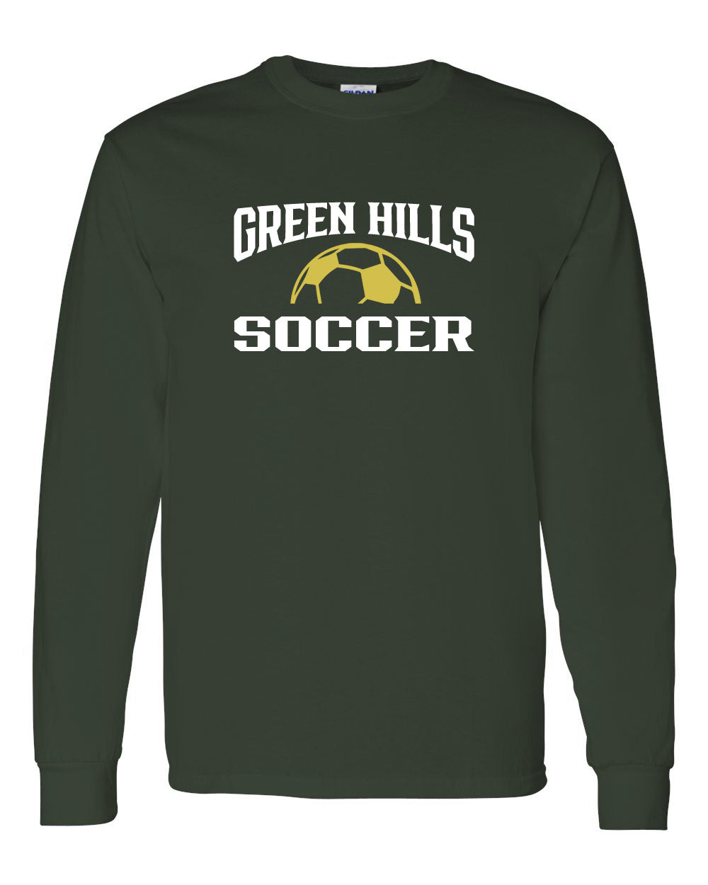 Green Hills Soccer design 1 Long Sleeve Shirt