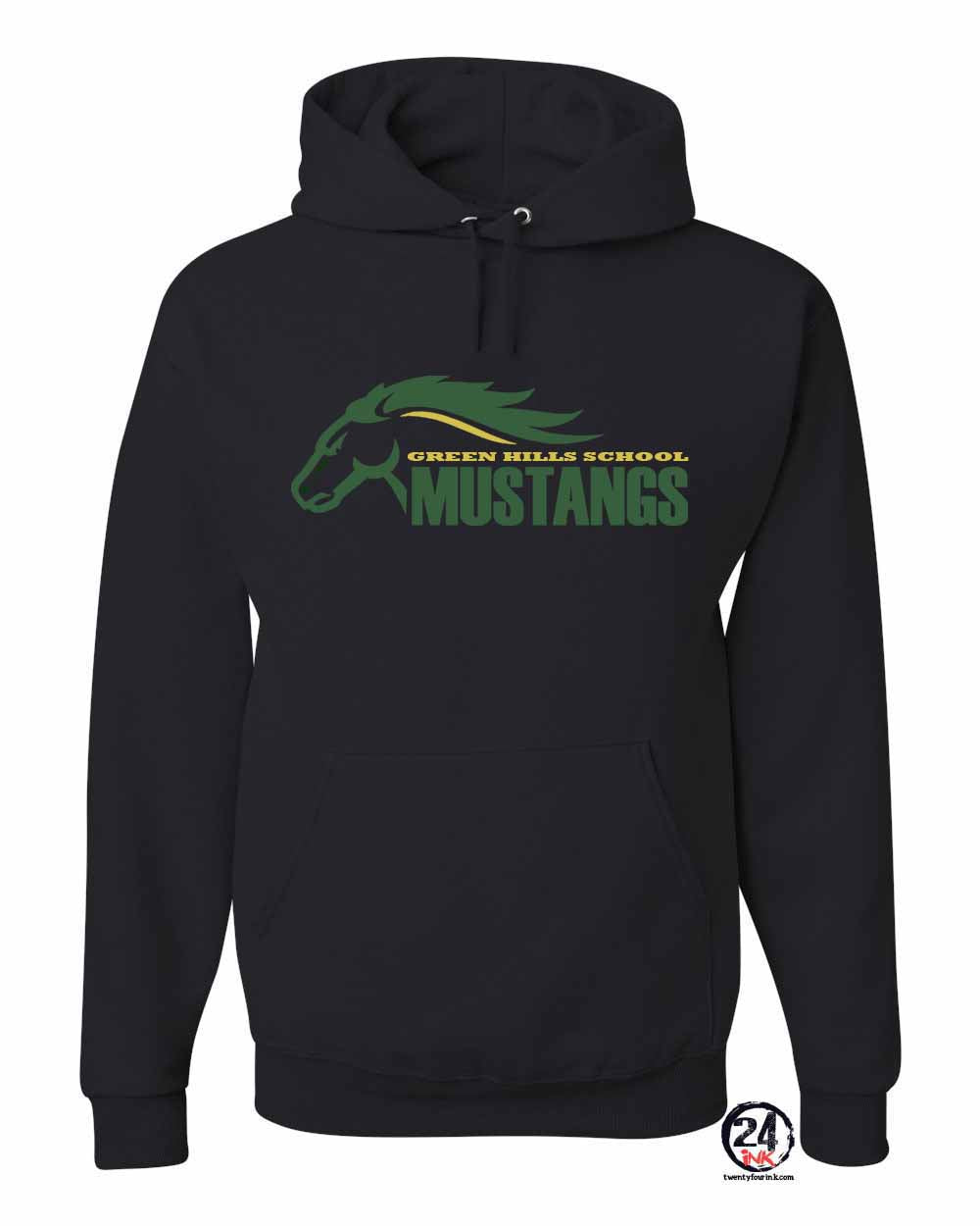 Green Hills Design 4 Hooded Sweatshirt
