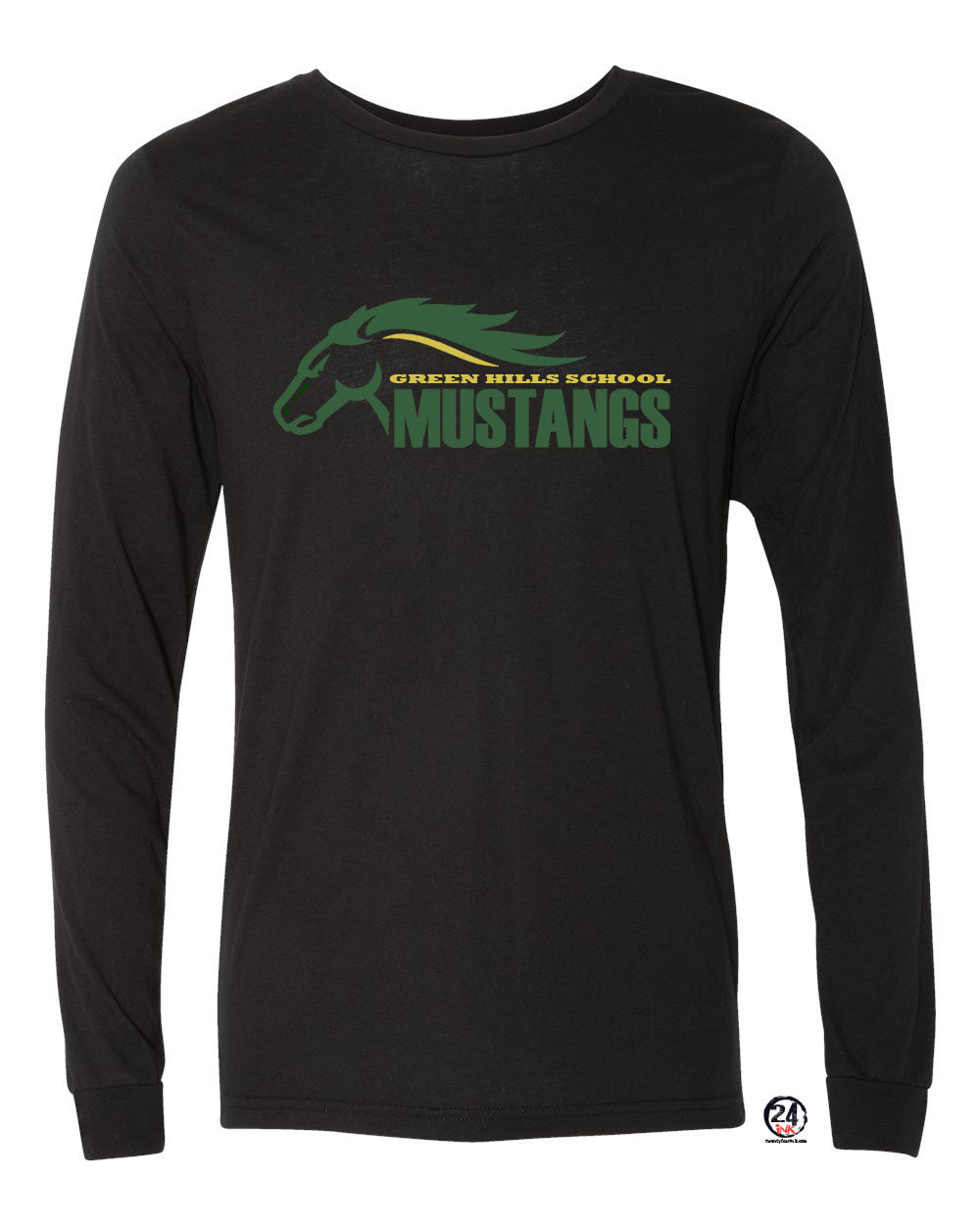 Green Hills design 4 Long Sleeve Shirt