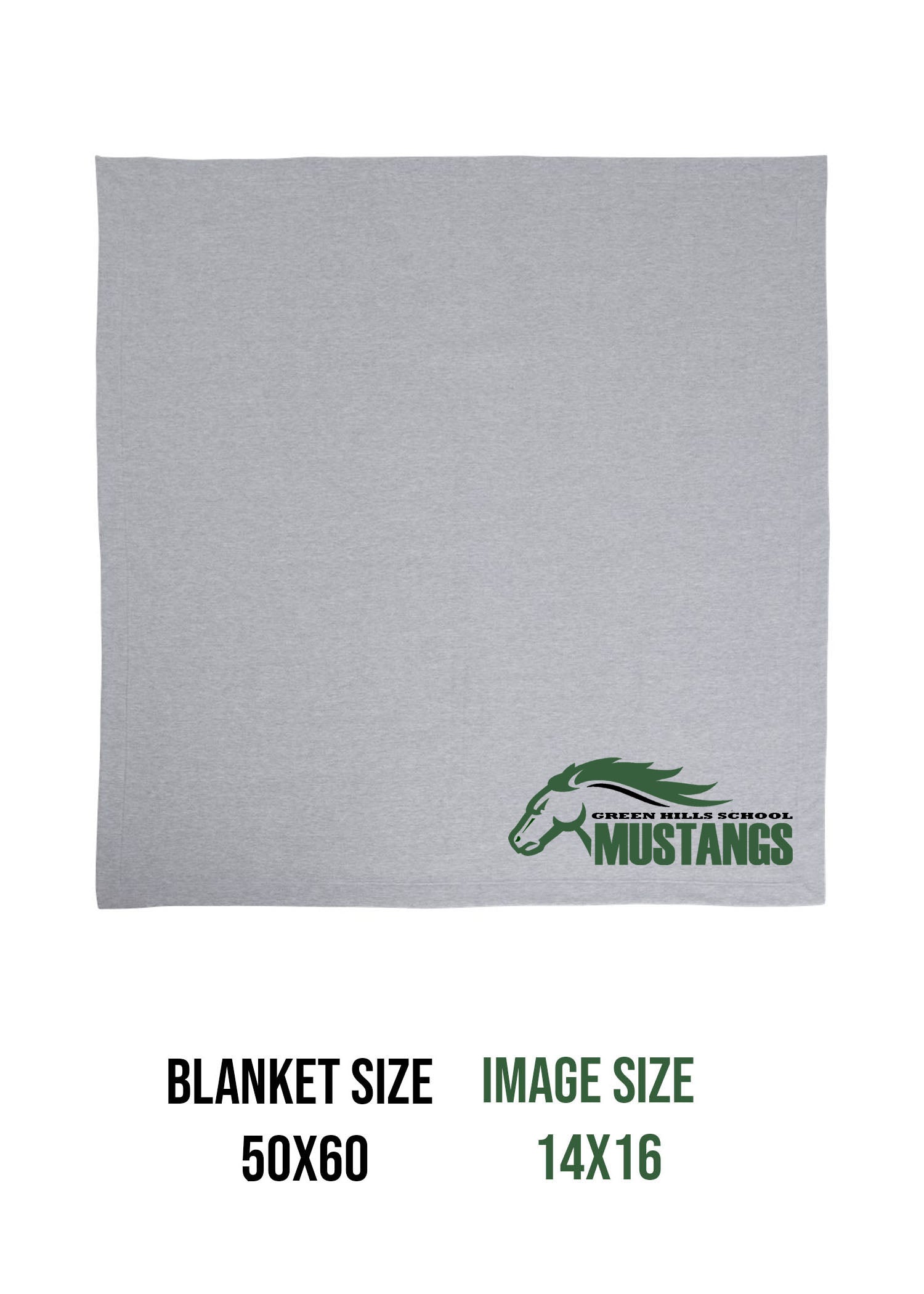 Green Hills Design 4 Blanket