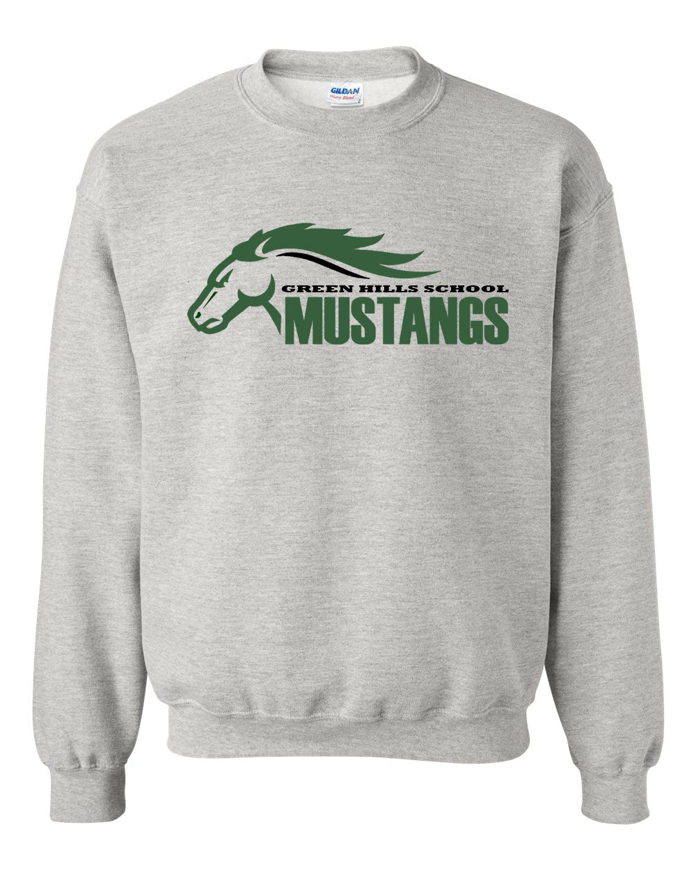 Green Hills Design 4 non hooded sweatshirt