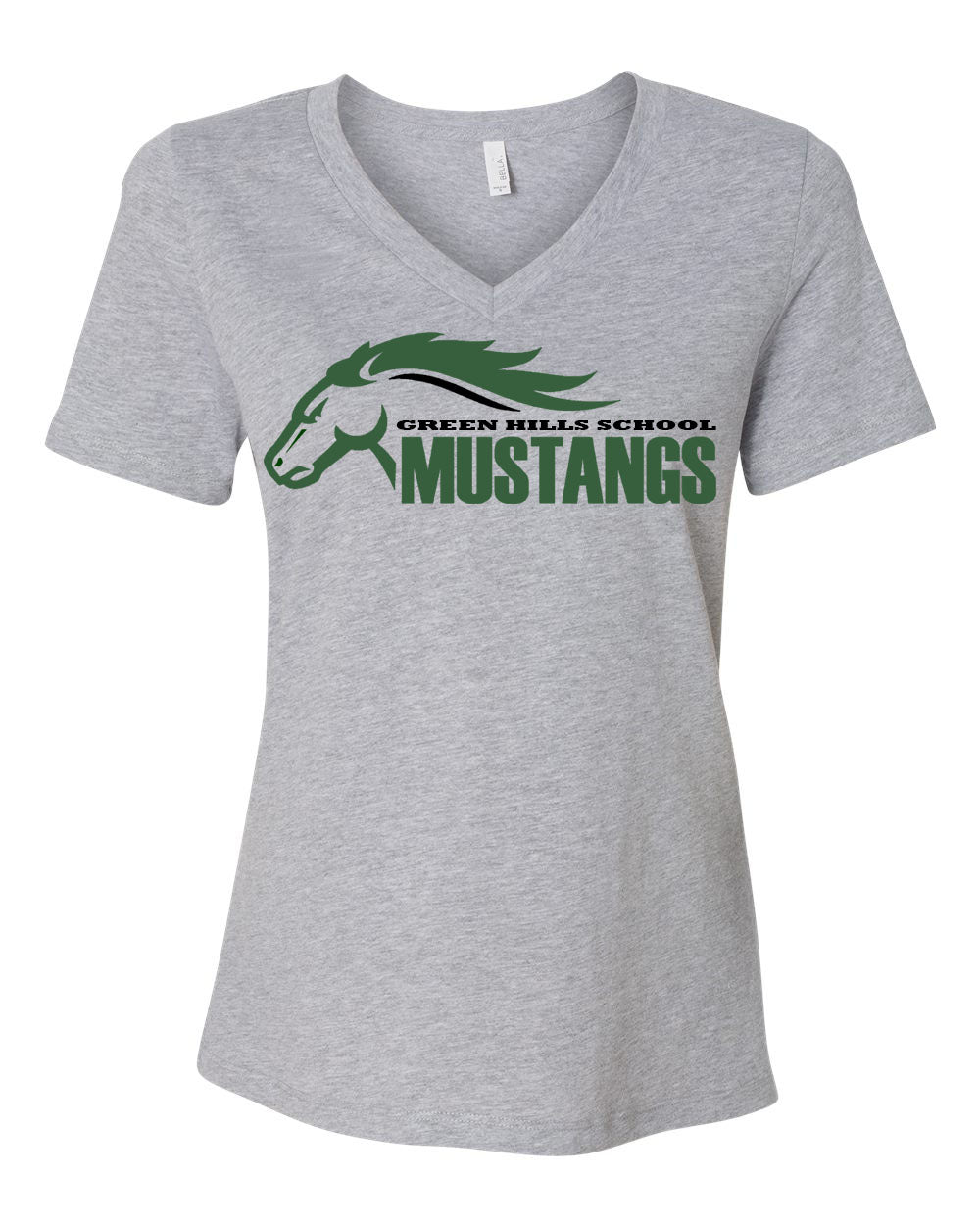 Green Hills Design 4 V-neck T-shirt