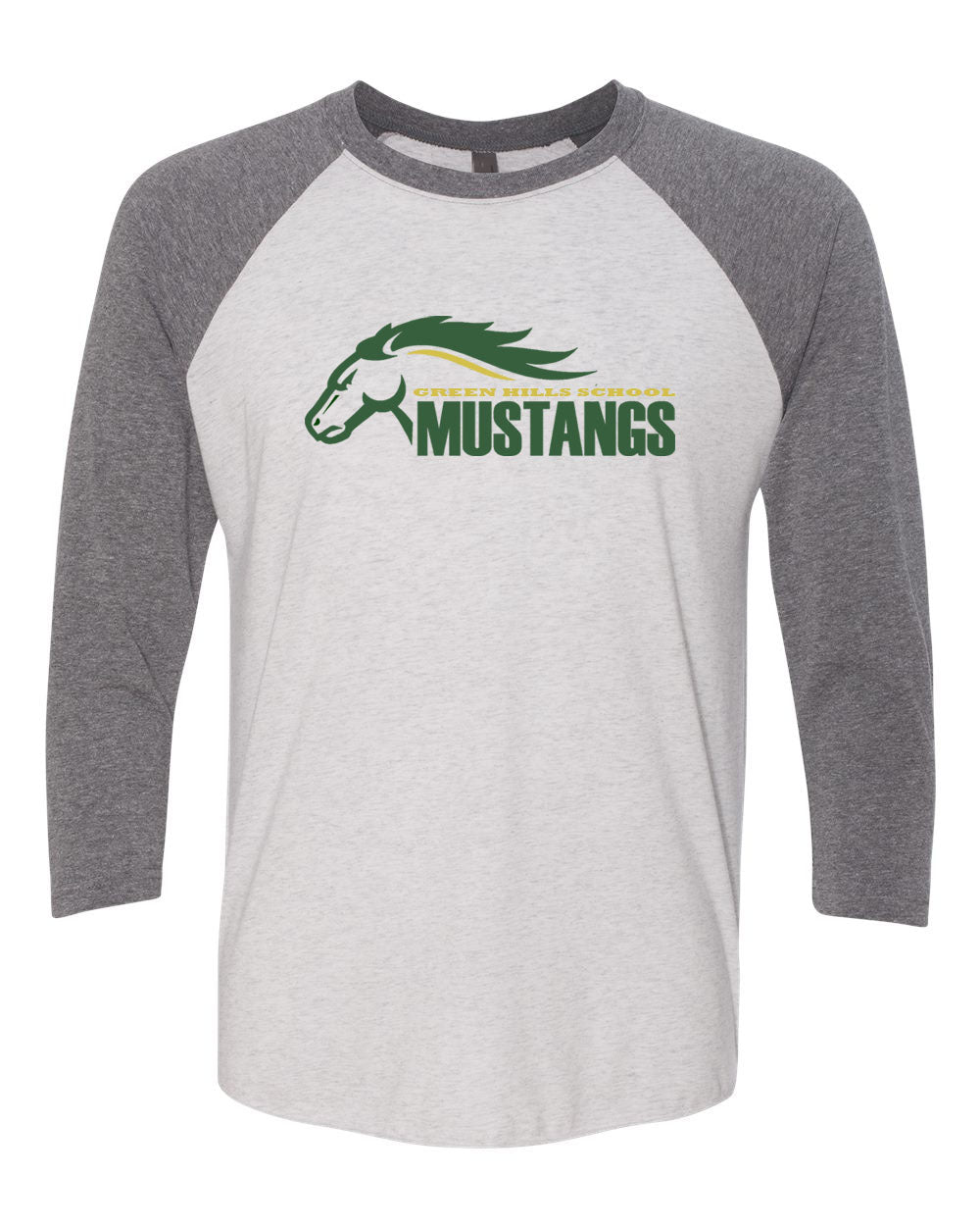 Green Hills design 4 raglan shirt