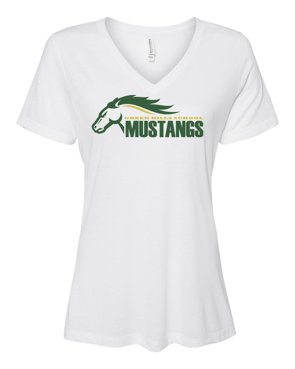 Green Hills Design 4 V-neck T-shirt