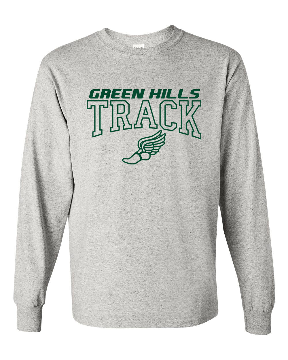 Green Hills Track design 3 Long Sleeve Shirt