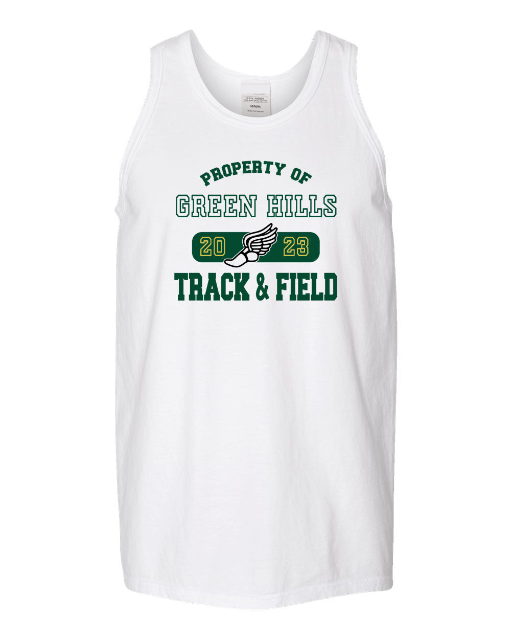 Green Hills Track design 4 Muscle Tank Top