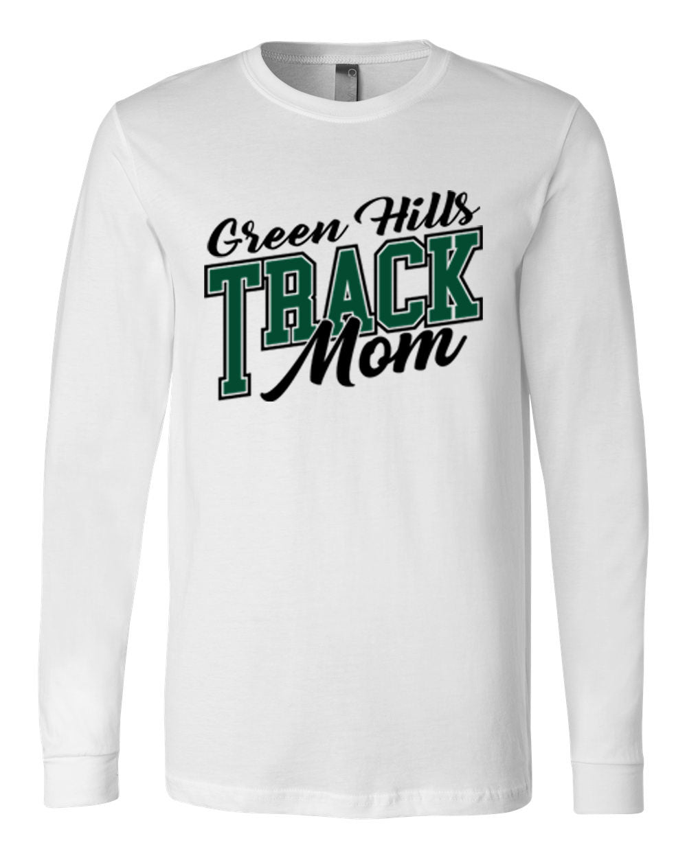 Green Hills Track design 5 Long Sleeve Shirt
