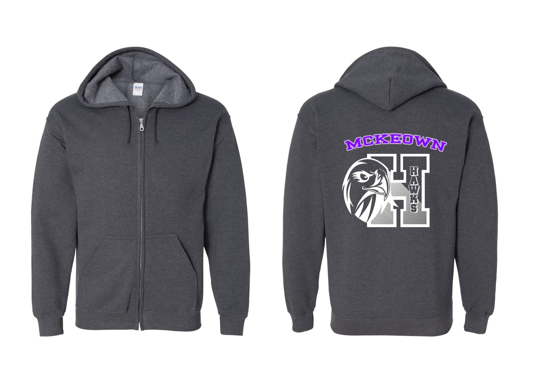McKeown Design 10 Zip up Sweatshirt