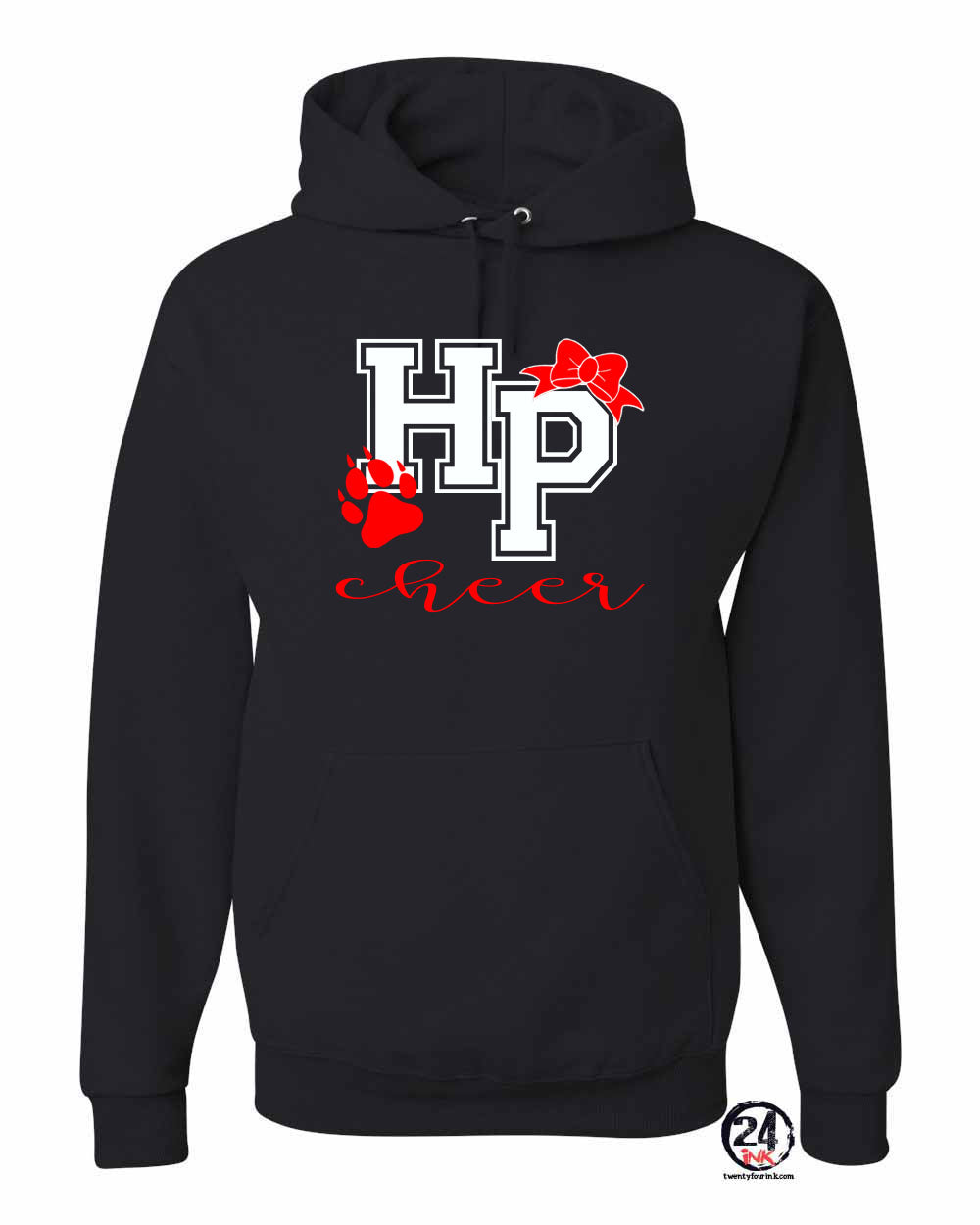 High Point cheer Design 3 Hooded Sweatshirt
