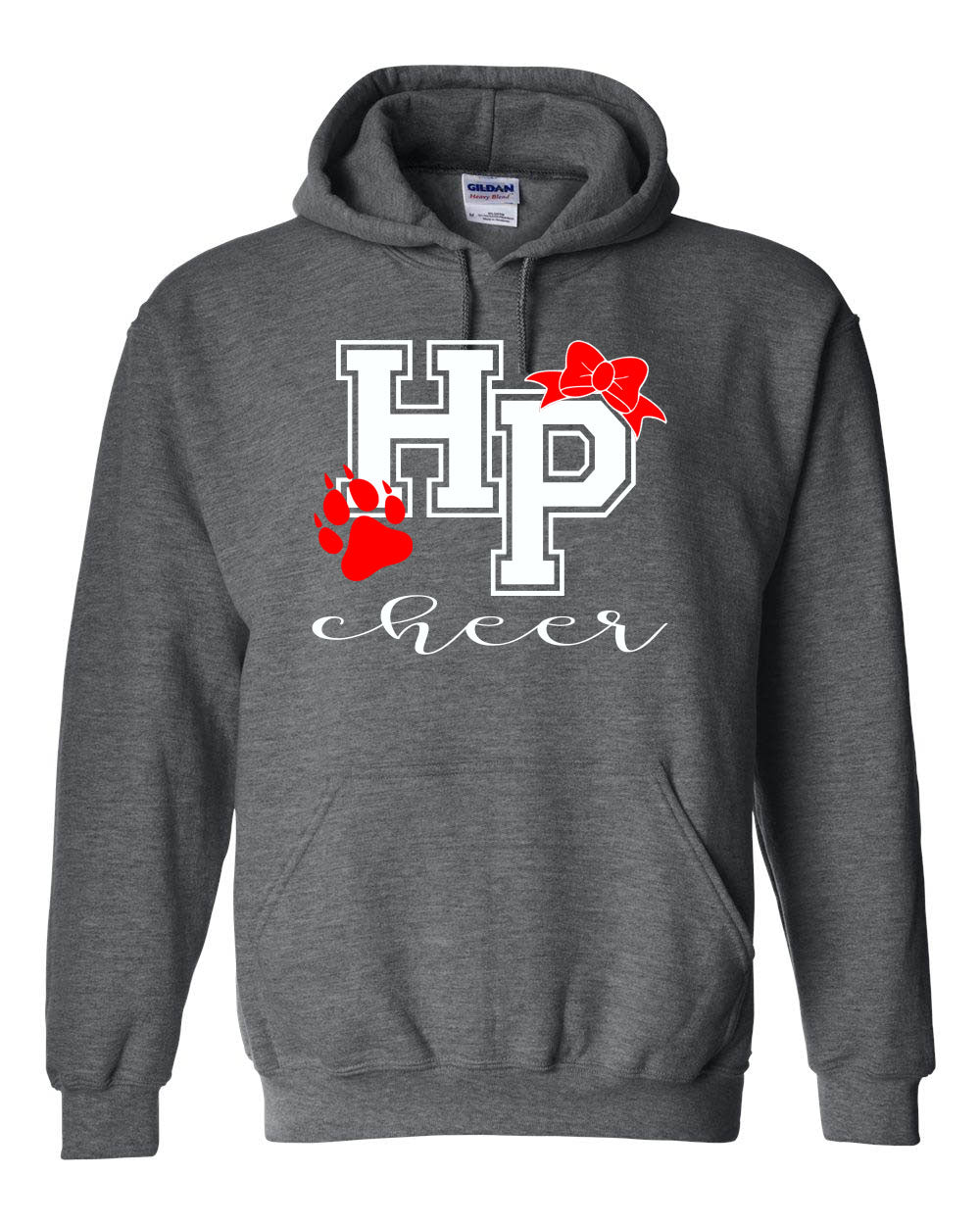 High Point cheer Design 3 Hooded Sweatshirt