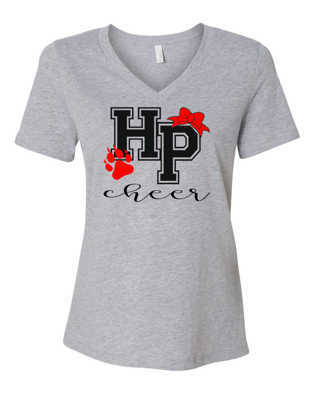 High Point Cheer Design 3 V-neck T-Shirt