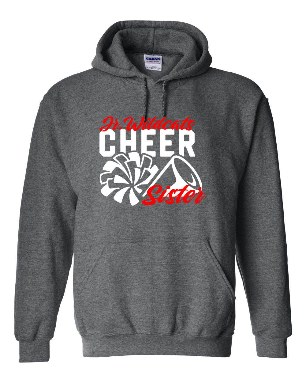 High Point Cheer Design 4 Hooded Sweatshirt