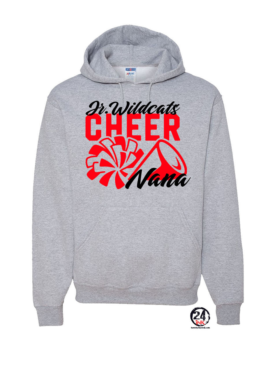 High Point Cheer Design 4 Hooded Sweatshirt