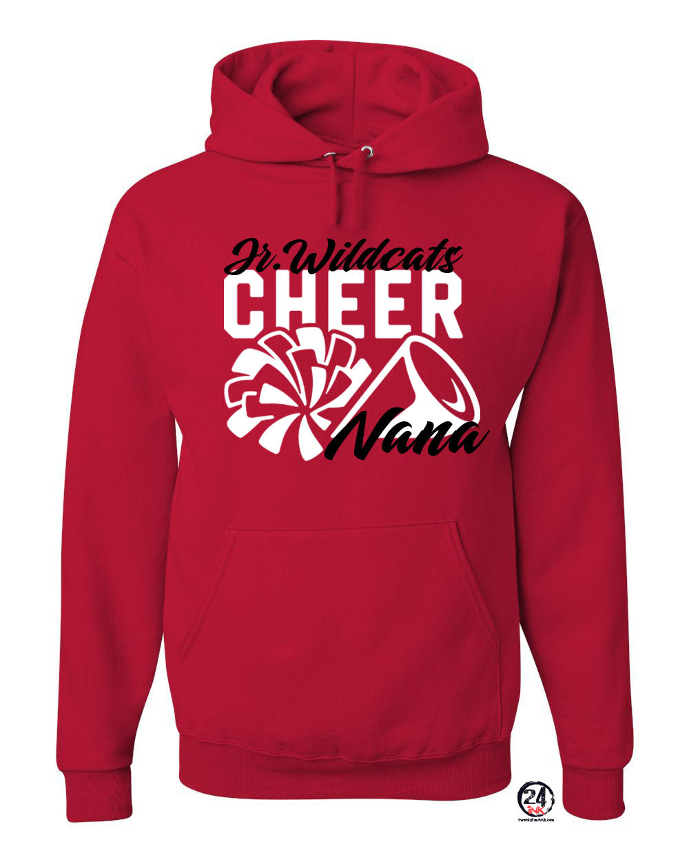 High Point Cheer Design 4 Hooded Sweatshirt