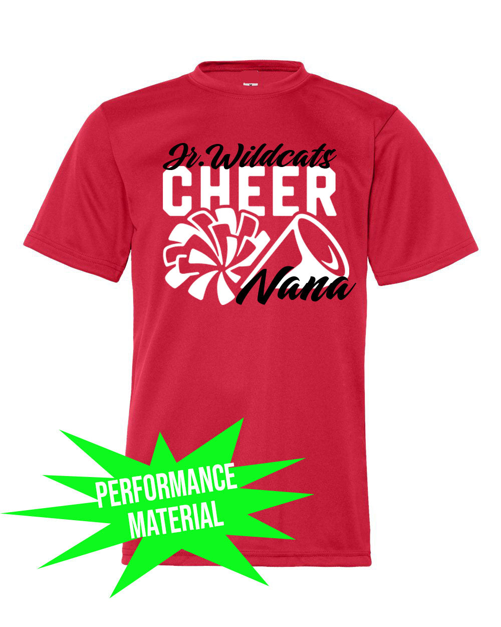 High Point Cheer Performance Material design 4 T-Shirt