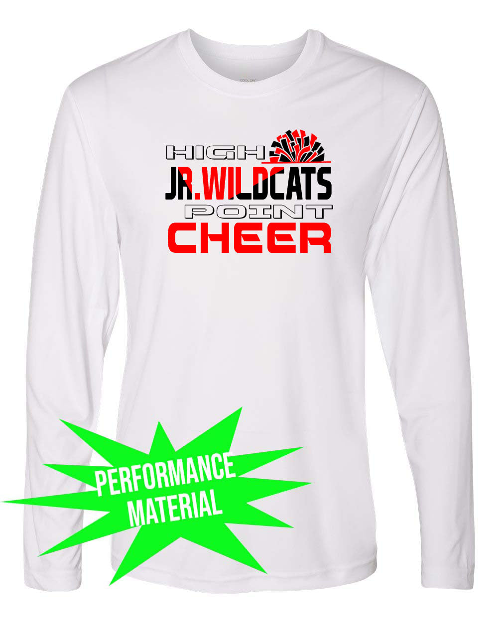 High Point cheer Performance Material Design 5 Long Sleeve Shirt