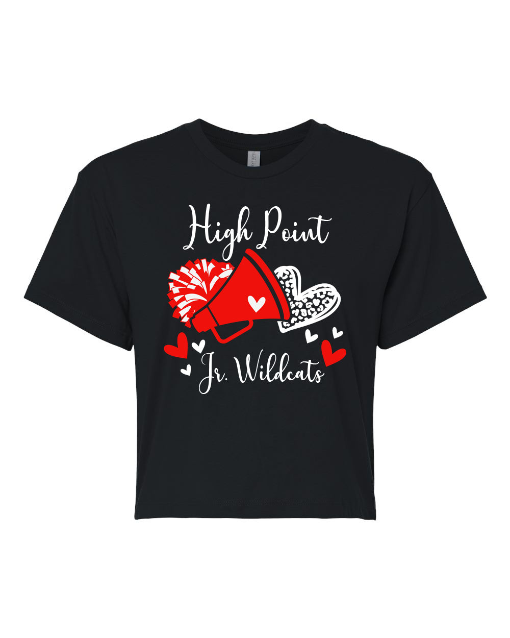High point Cheer design 6 Crop Top