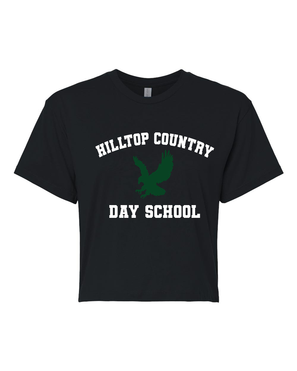 Hilltop Country Day School Design 1 crop top