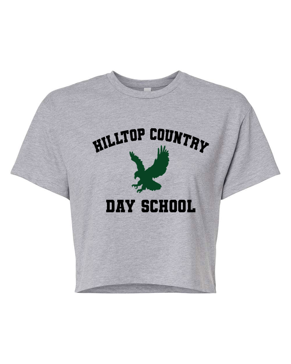 Hilltop Country Day School Design 1 crop top