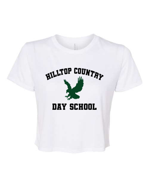 Hilltop Country Day School Design 1 crop top