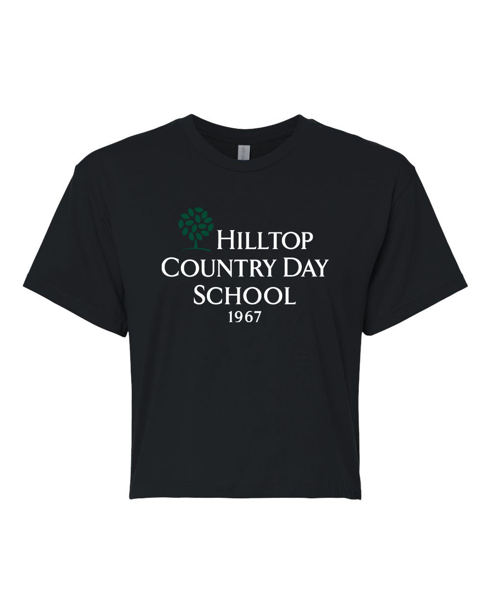 Hilltop Country Day School Design 2 crop top