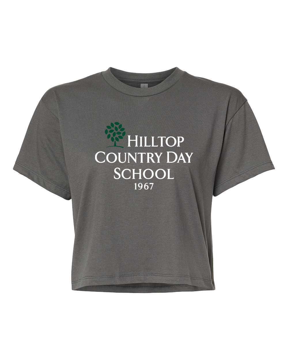 Hilltop Country Day School Design 2 crop top