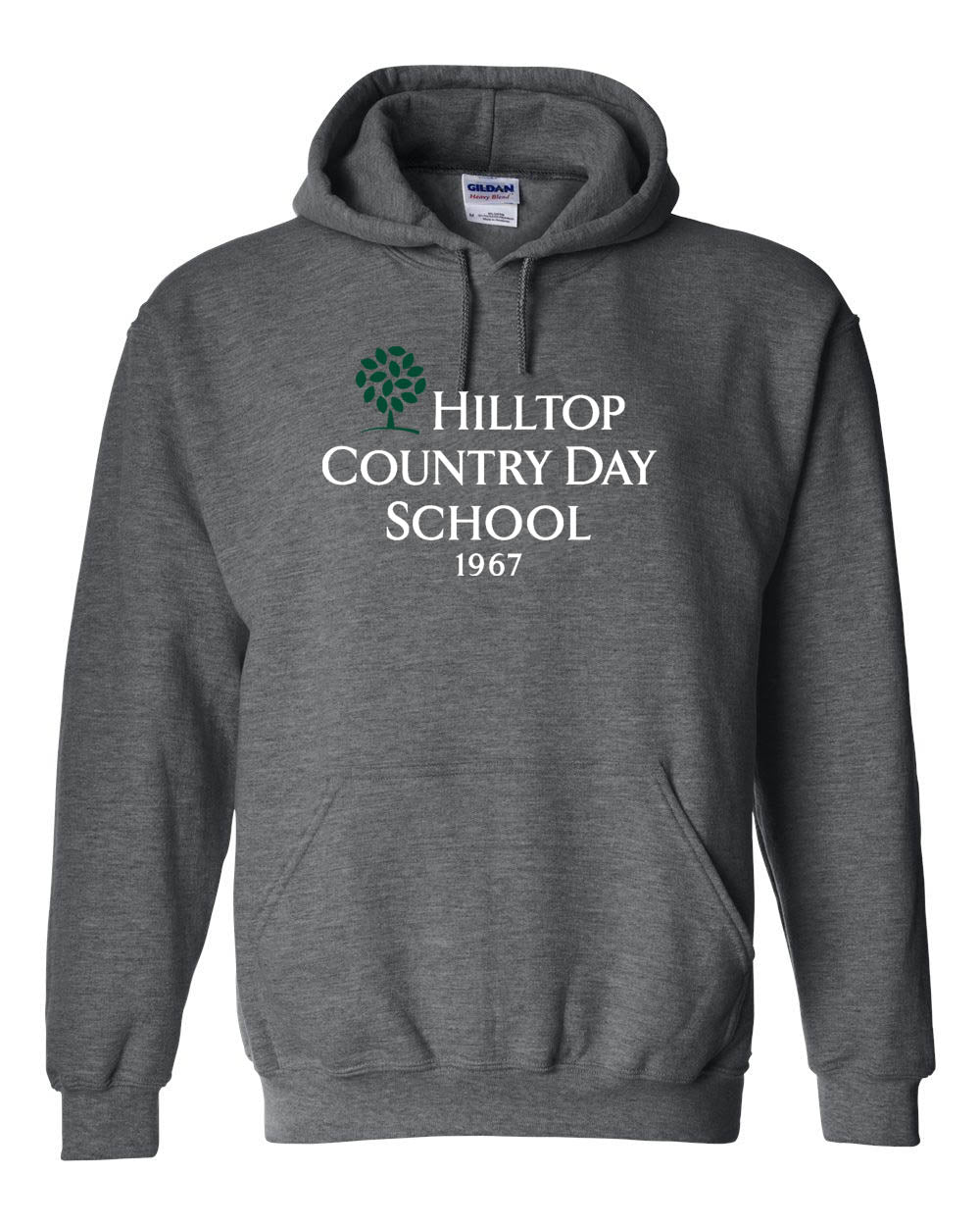 Hilltop Country Day School Design 2 Hooded Sweatshirt