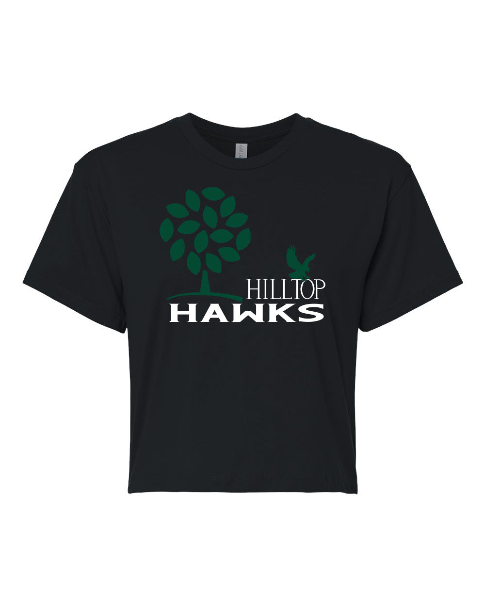 Hilltop Country Day School Design 3 crop top
