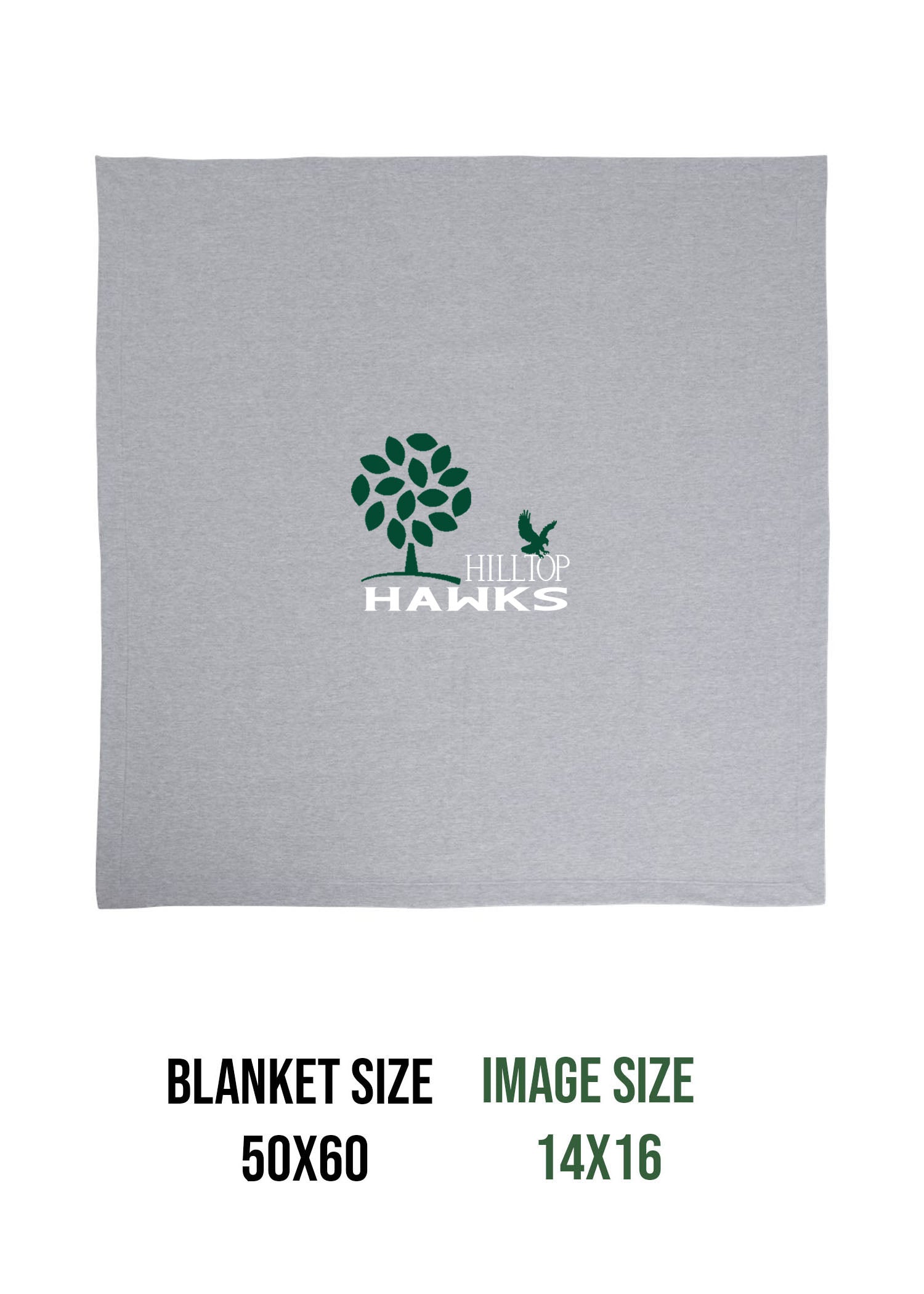 Hilltop Country Day School Design 3 Blanket