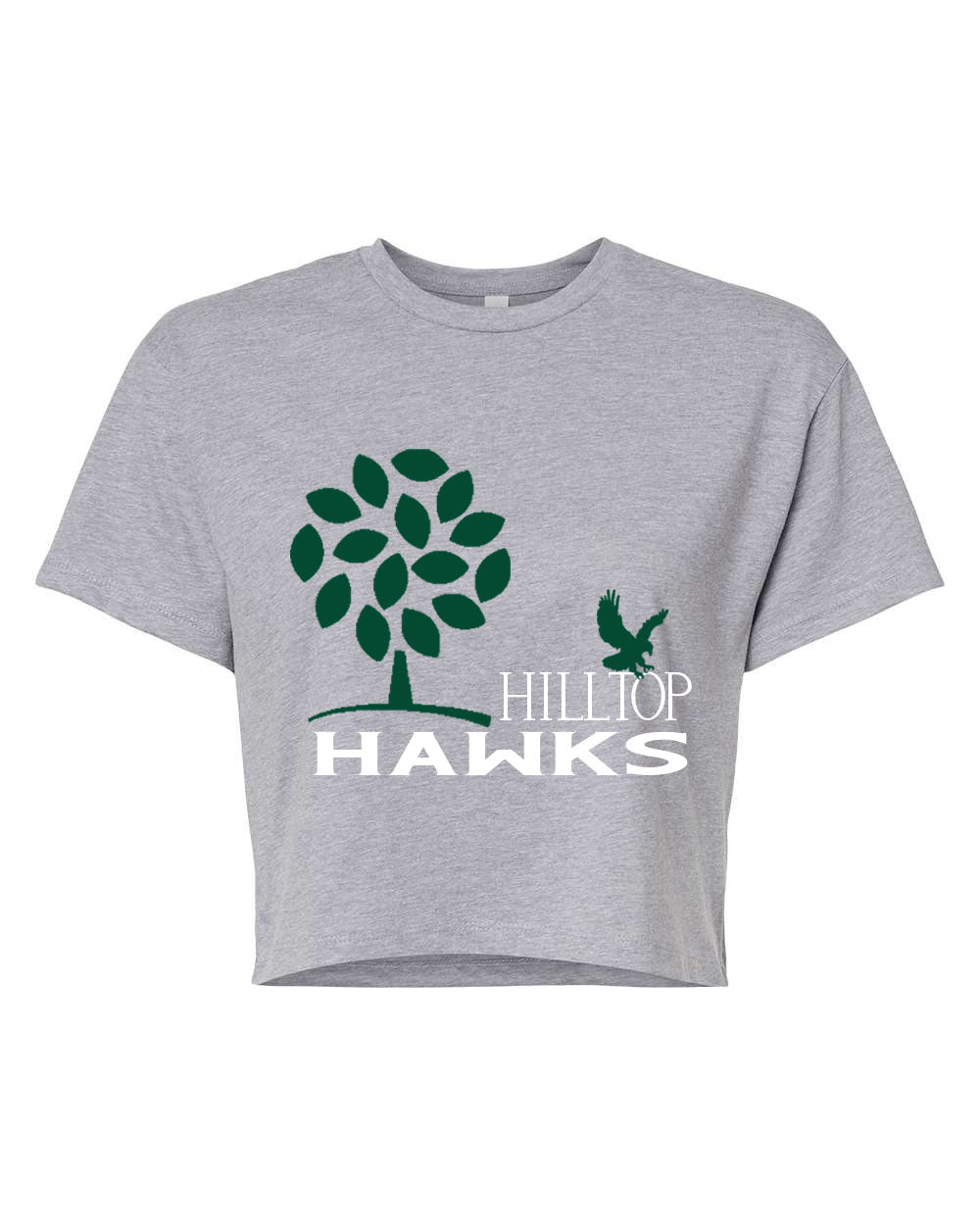 Hilltop Country Day School Design 3 crop top
