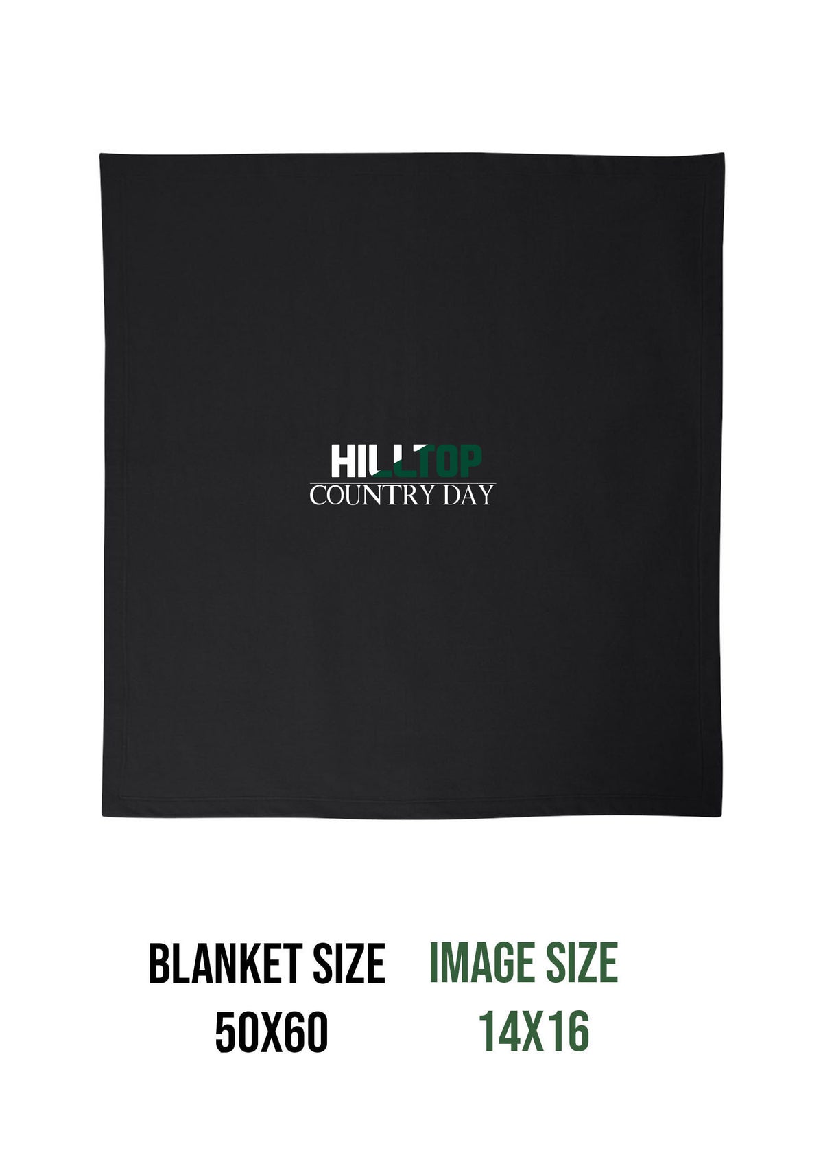Hilltop Country Day School Design 4 Blanket