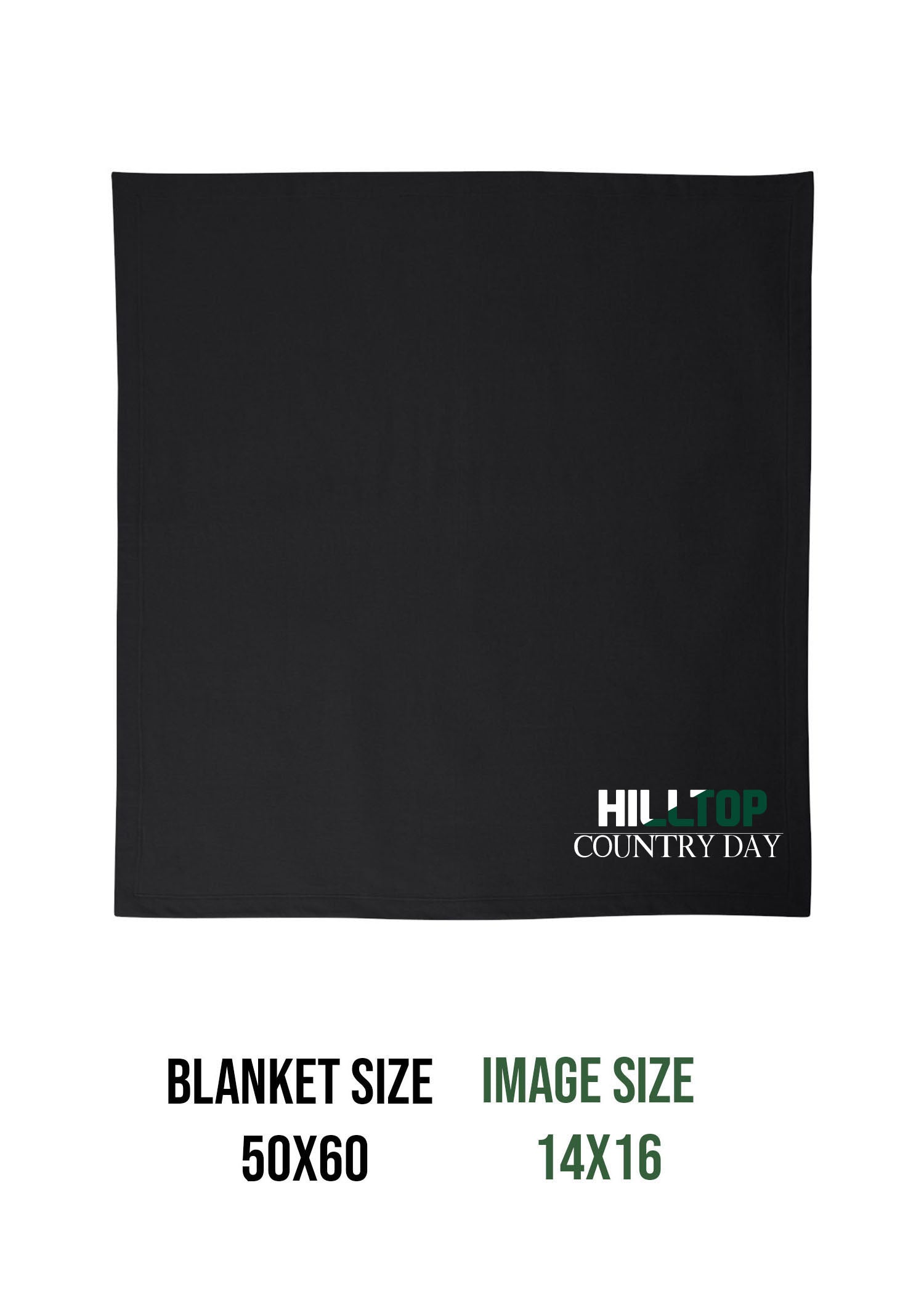 Hilltop Country Day School Design 4 Blanket