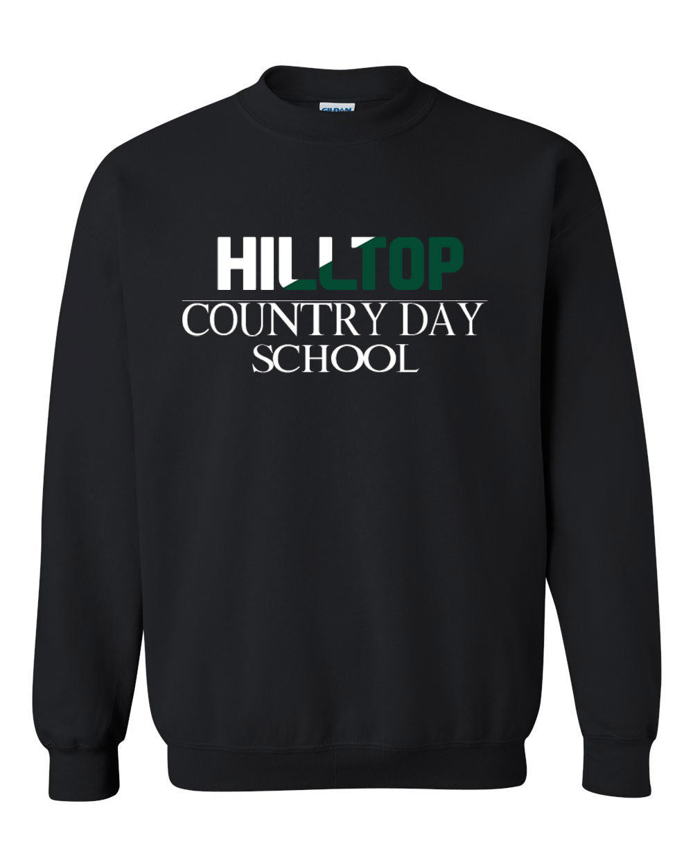 Hilltop Country Day School Design 4 non hooded sweatshirt